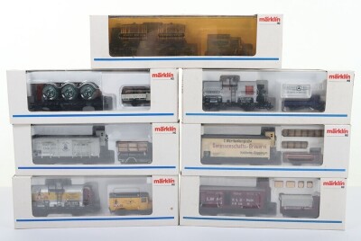 Marklin HO gauge Museum wagon sets,