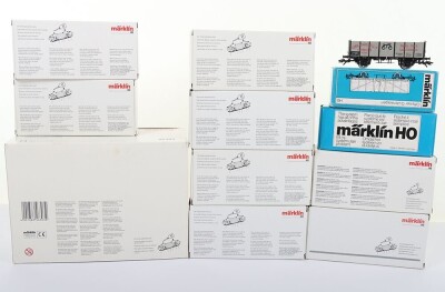 Marklin HO gauge boxed 46303 Lime Transport six car set, - 2