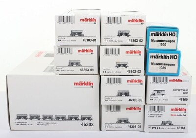 Marklin HO gauge boxed 46303 Lime Transport six car set, - 3
