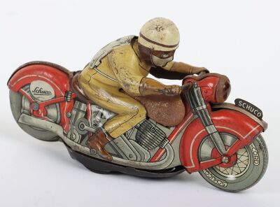 Schuco (US zone) 1012 Mirakomot Tinplate Motorcycle - 2