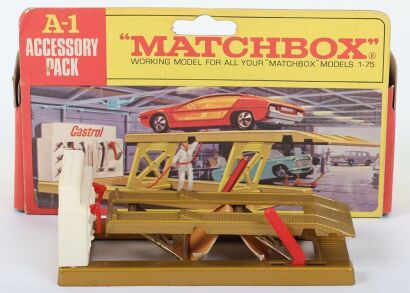 Matchbox Superfast Accessory Pack A-1 Garage Service Ramp