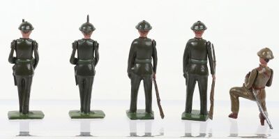 Britains uncatalogued steel helmet infantrymen, 1939, - 2