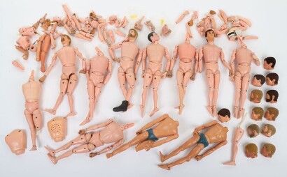 A Quantity of Vintage Action Man Dolls Spare Parts