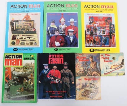 Action Man The Ultimate Collectors Guidebooks Volumes 1,2 & 3