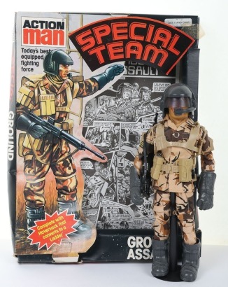 Vintage Palitoys Action Man Special Team Ground Assault,