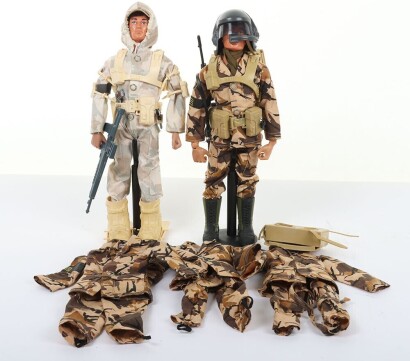 Two Vintage Palitoy Special Team Action Man