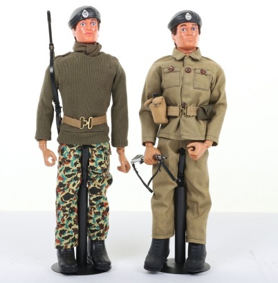 Two Action Man 40th Anniversary Nostalgic Uniforms