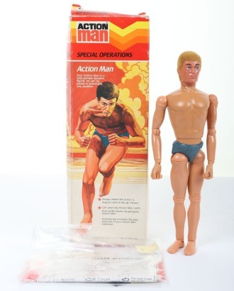 Vintage Action Man Boxed Combat Special Operations Basic Figure