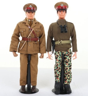 Two Action Man 40th Anniversary Nostalgic Uniforms