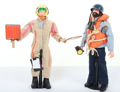 Two Vintage Action Man Action Sailors
