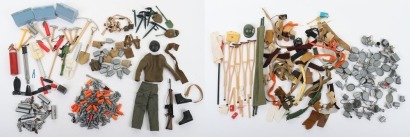 A Quantity of Vintage Action Man Palitoy Accessories,