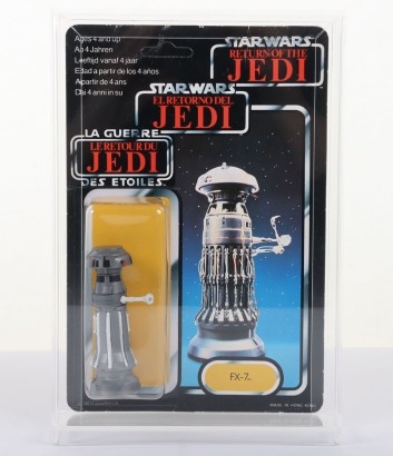 Vintage Star Wars Return of the Jedi FX-7 moc carded action figure Palitoy.