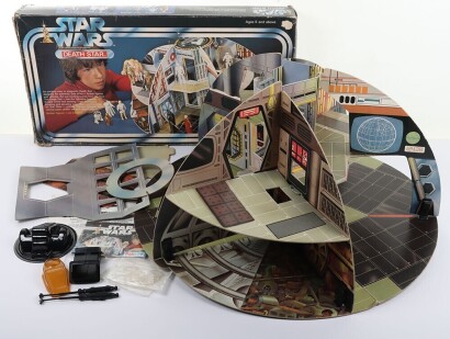 Scarce Vintage Star Wars Death Star Playset Palitoy Boxed complete.