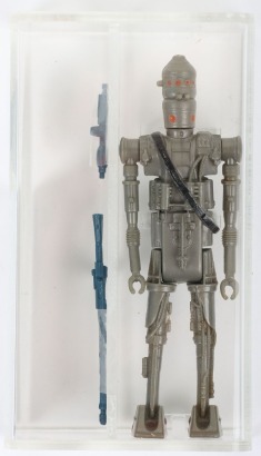 Vintage Star Wars Graded IG-88 Action Figure UKG 85%.