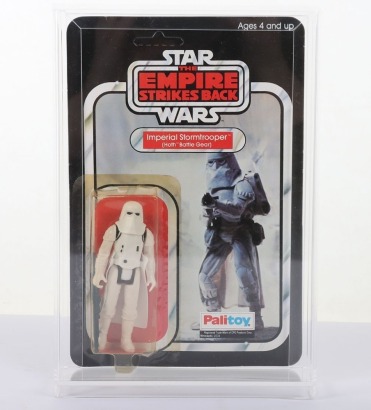 Vintage Star Wars The Empire Strikes Back Imperial Stormtrooper Hoth Palitoy action figure moc carded.