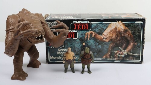 Vintage Star Wars Boxed Rancor Monster Tri-Logo Return of the Jedi.