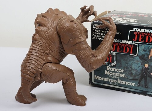 Vintage Star Wars Boxed Rancor Monster Tri-Logo Return of the Jedi.