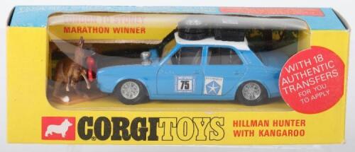 Corgi Toys 302 Hillman Hunter London to Sydney Marathon Winner