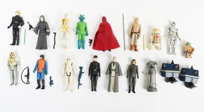 Eighteen Vintage Star Wars Action Figures Kenner.