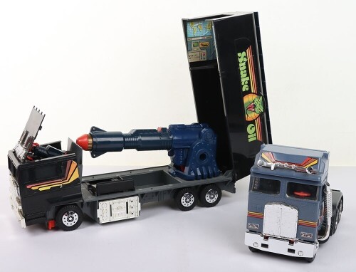 Collection of Vintage M.A.S.K. MASK Vehicles and action figures.