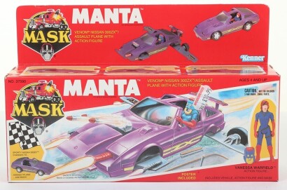 Vintage M.A.S.K. Mask Kenner Manta Boxed.