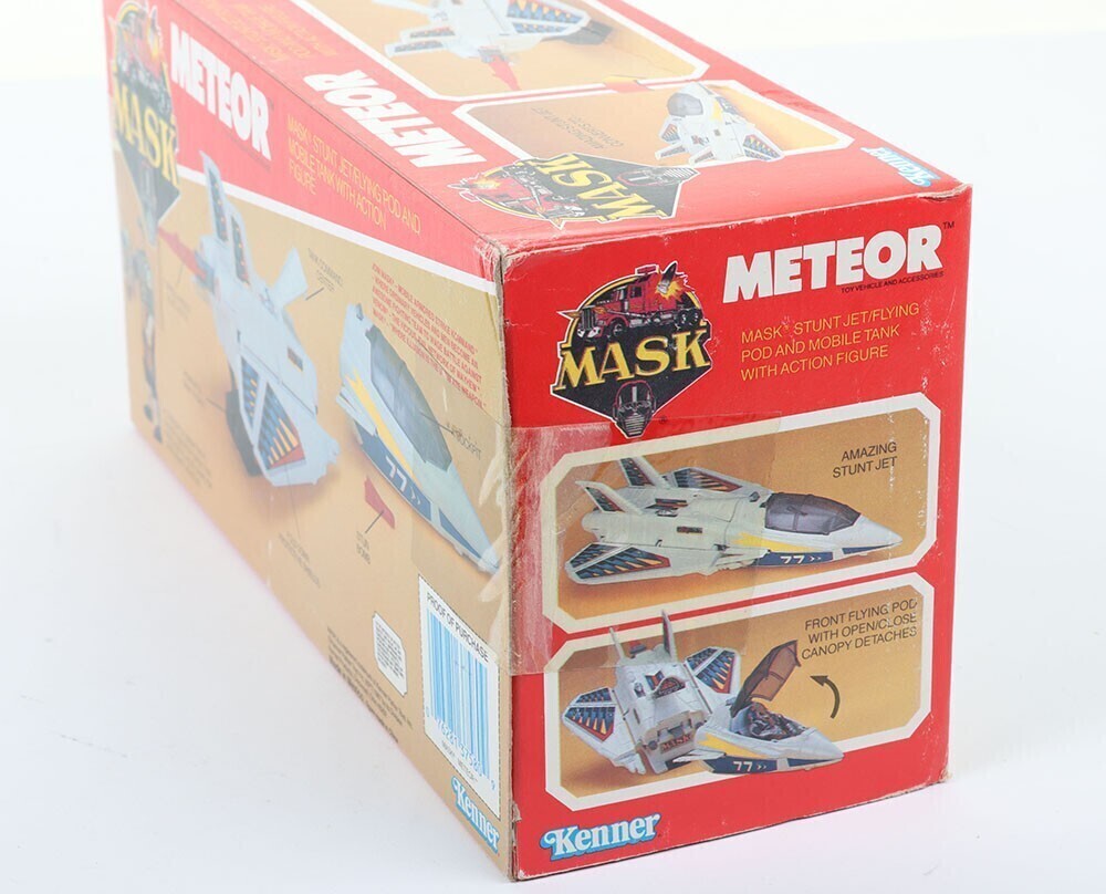 Vintage M.A.S.K. Mask Kenner Meteor with Ace Riker Action Figure Sealed ...