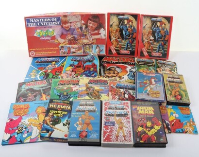Quantity of Vintage Masters of the Universe Princess of Power Books and more.