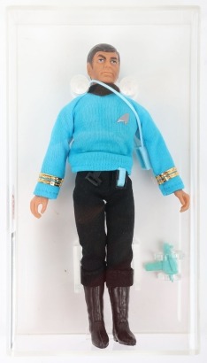 Vintage Star Trek Dr. Doctor McCoy 1974 Mego Action Figure Doll Graded UKG 80%.