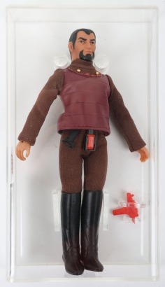 Vintage Star Trek Klingon 1974 Mego Action Figure Doll Graded UKG 85%.
