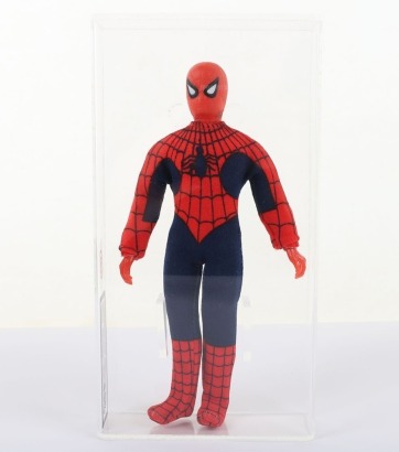 Vintage World's Greatest Super-Heroes Spiderman Spider-Man 1979 Mego action figure Graded UKG 85%.