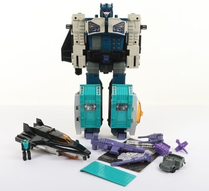 Scarce Vintage Generation One G1 Overlord Transformers Action Figure Hasbro.