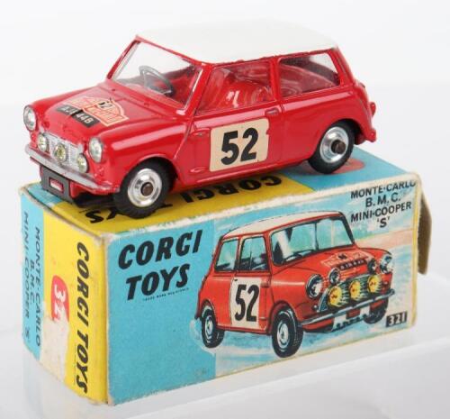 Corgi Toys 321 BMC Mini Cooper S Rallye Monte-Carlo 1965