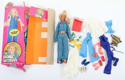 Vintage Jaime Sommers The Bionic Woman Denys Fisher Boxed Action Figure Doll.