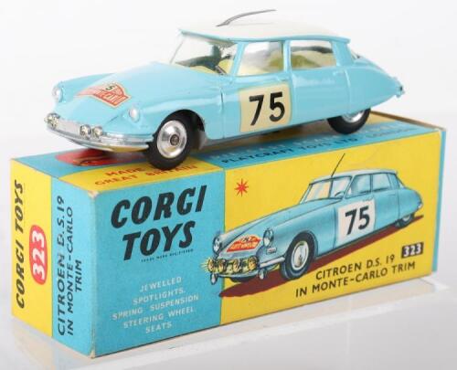 Corgi Toys 323 Citroen D.S.19 In Monte Carlo Trim