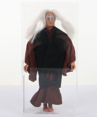 Scarce Space 1999 Captain Zantor Mego Palitoy 1975 White Hair variant action figure Graded UKG 85%.
