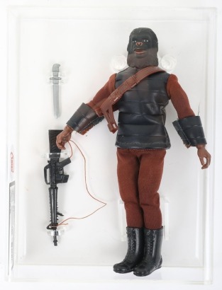 Vintage Mego Planet of the Apes General Ursus Action Figure Doll Graded UKG 85%.