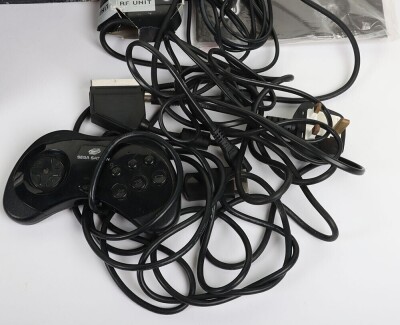 Sega Saturn Console boxed with games. - 5