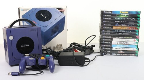 Nintendo Gamecube console and Fifteen Games.