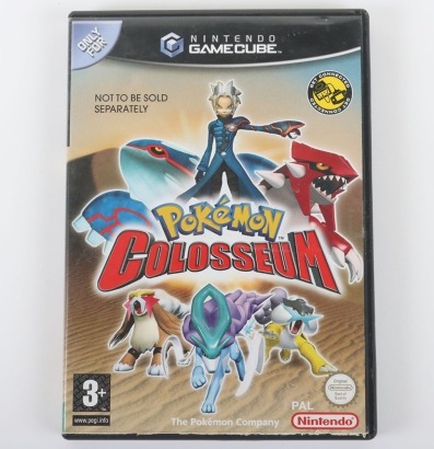 Nintendo GameCube Pok&eacute;mon Game. Colosseum, PAL version.