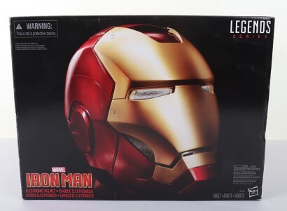 Marvel Iron Man Legends Series Electronic Helmet Boxed Hasbro.