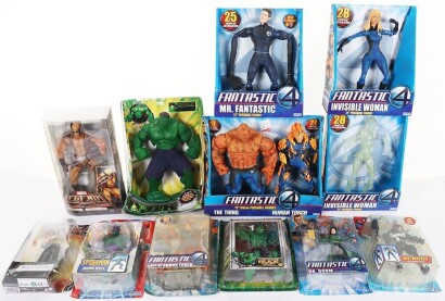 Collection of Twelve Marvel Super Hero Action Figures Boxed.
