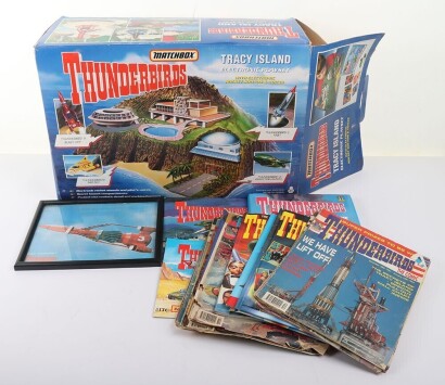 Quantity of Gerry Anderson Thunderbirds Playset and Ephemera.