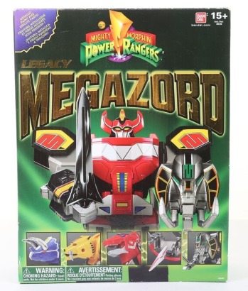 Scarce Mighty Morphin Power Rangers Legacy Megazord boxed Ban Dai.