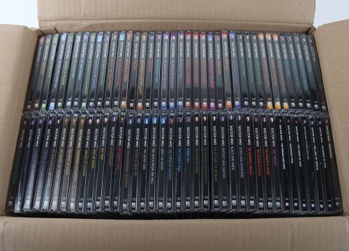 Seventy Five Doctor Who BBC Big Finish Audio CD book sets.