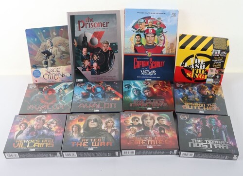 Collection of DVD and CD Audio Books and Films Big Finish.