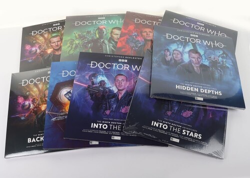 Seven BBC Doctor Who Vinyl Record LP sets by Big Finish.