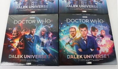 Three BBC Doctor Who Vinyl Record LP Sets by Big Finish. - 2