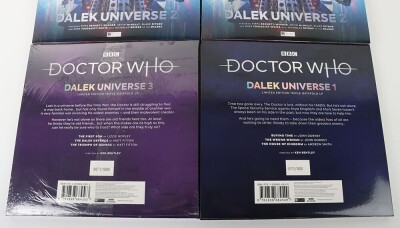 Three BBC Doctor Who Vinyl Record LP Sets by Big Finish. - 3