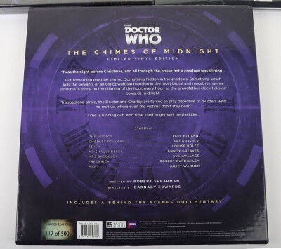 Three BBC Doctor Who Vinyl Record LP sets by Big Finish. - 3