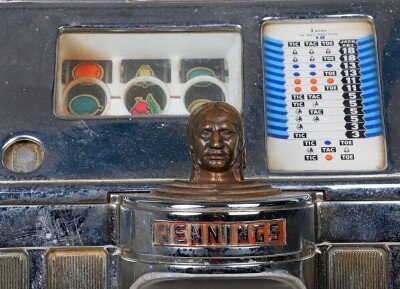 O.D. Jennings 'The Governor' 1961 One Arm Bandit Slot Fruit Machine. - 10